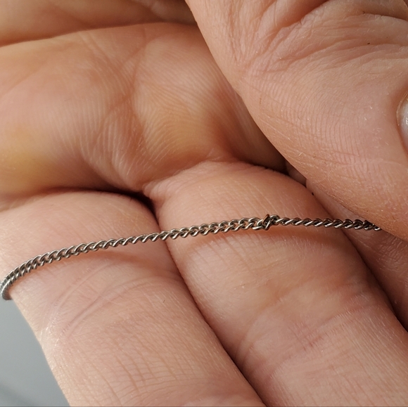 Silvertone Heart Necklace and Front Back Earrings Set - Picture 5 of 12